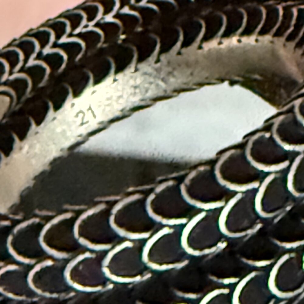 GUCCI Silver 925 Snake Ring 577294 J8400 - Picture 6 of 15